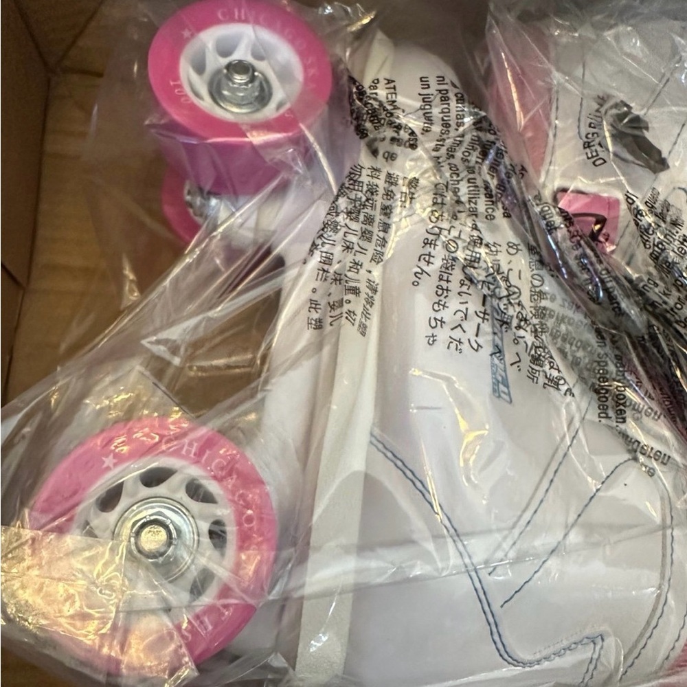 Children's Pink Roller Skates